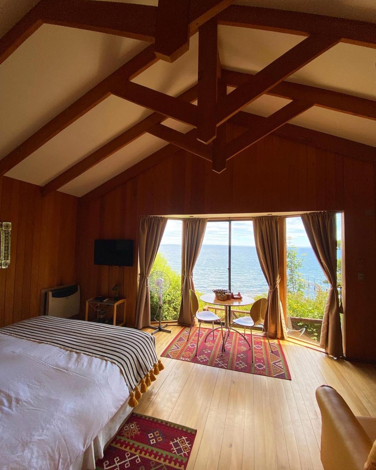Cabanas Bahia Celeste, Пуерто-Варас Екстер'єр фото